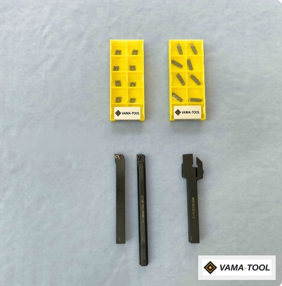 Esztergakés készlet 10x10 mm bővített csomag lapkákkal – VAMA-TOOL