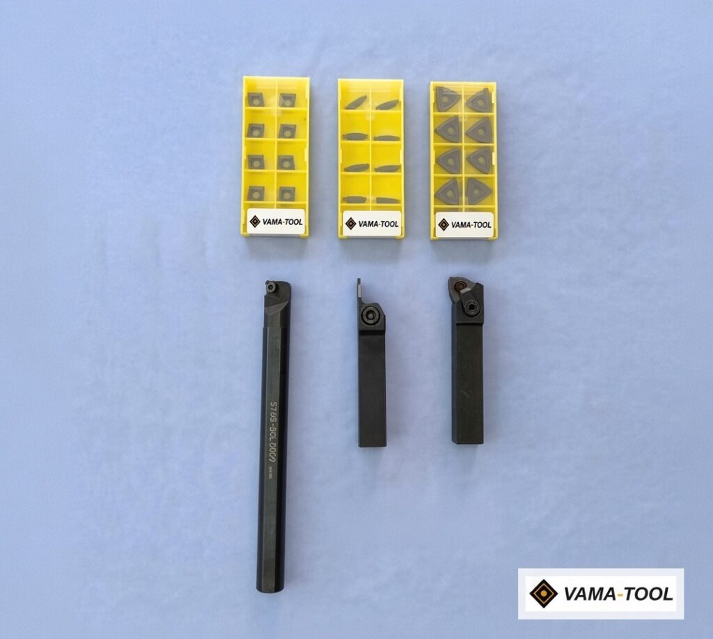 Esztergakés készlet 16x16 mm kis csomag lapkákkal – VAMA-TOOL